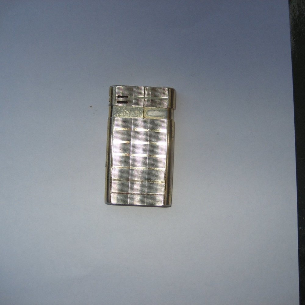 COLIBRI GOLDTONE PROPANE CIGARETTE LIGHTER GU